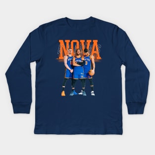 Nova Knicks Kids Long Sleeve T-Shirt